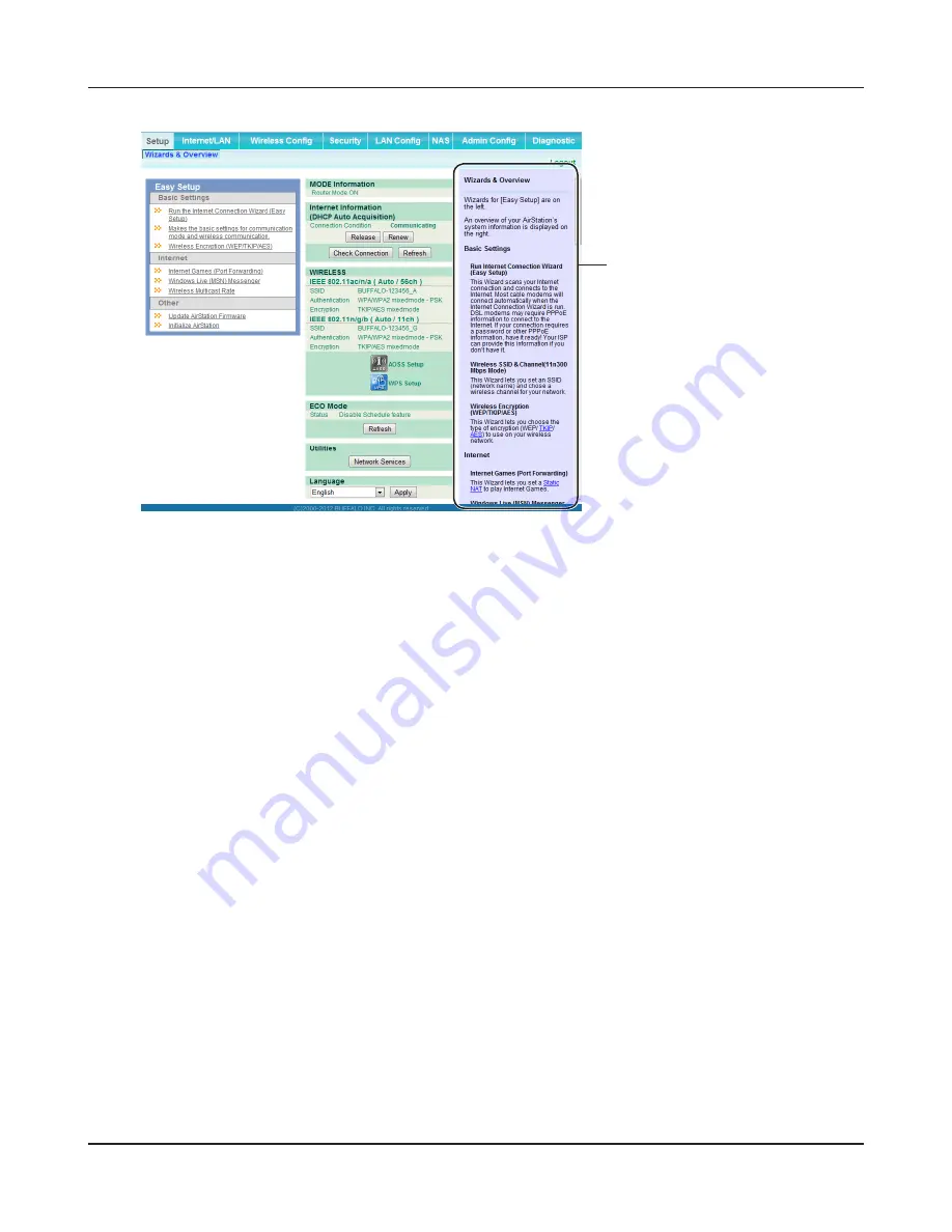 Buffalo WZR-D1800H User Manual Download Page 18