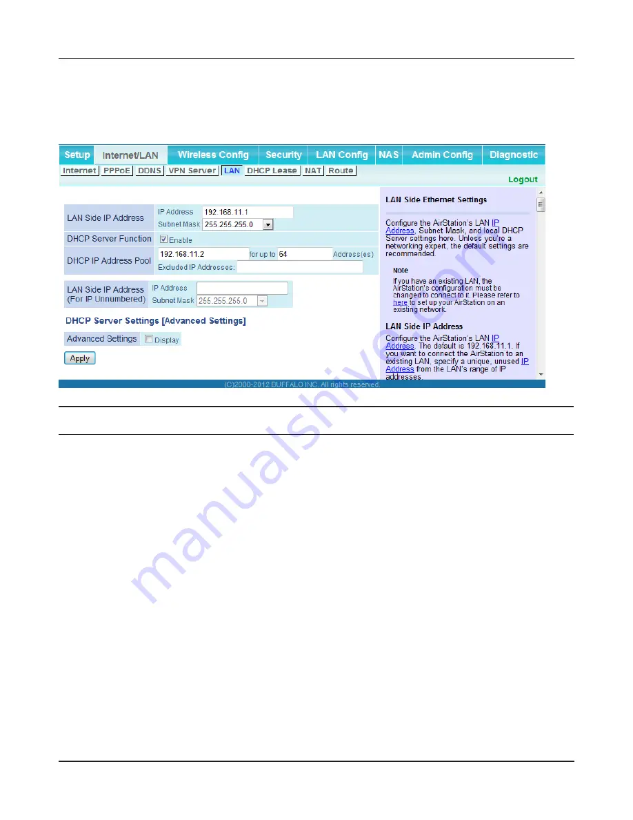 Buffalo WZR-D1800H User Manual Download Page 33