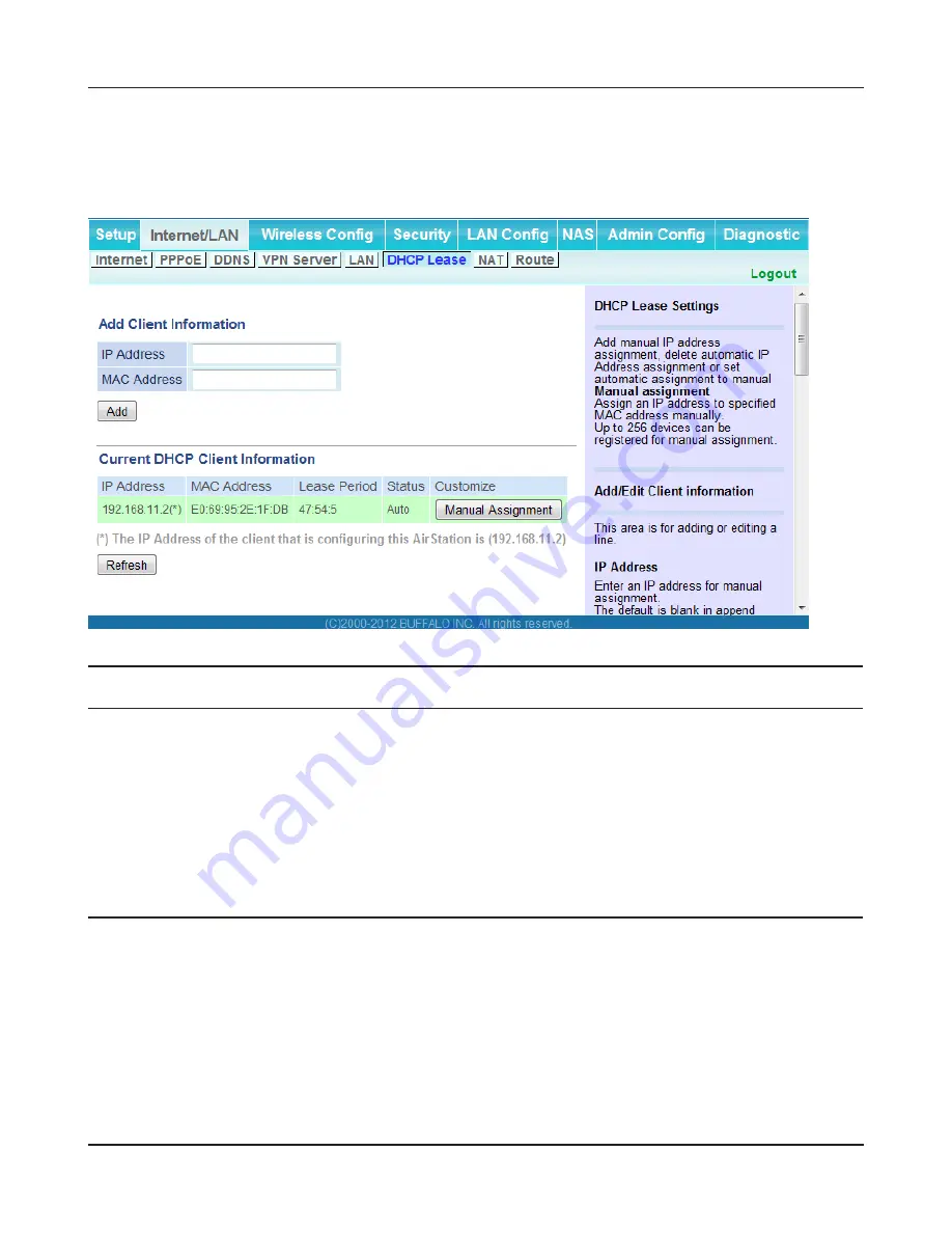 Buffalo WZR-D1800H User Manual Download Page 35