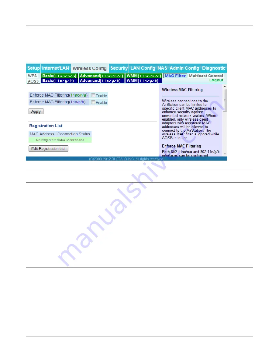 Buffalo WZR-D1800H User Manual Download Page 45