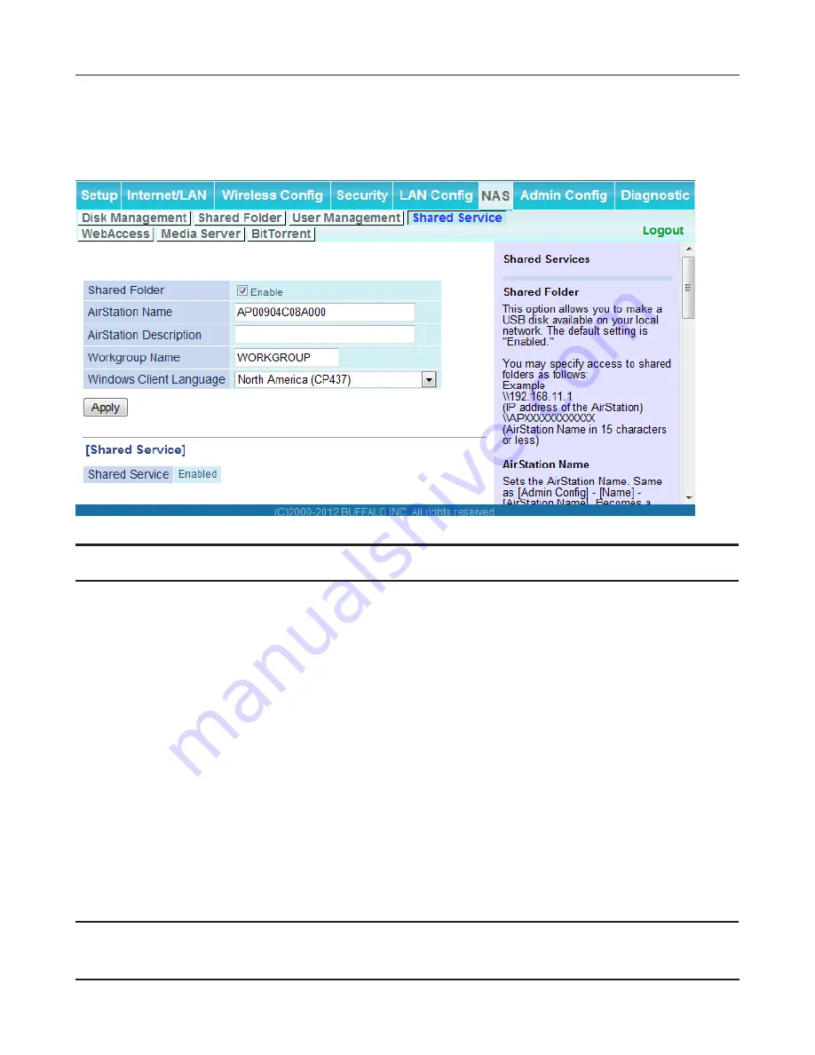 Buffalo WZR-D1800H User Manual Download Page 61