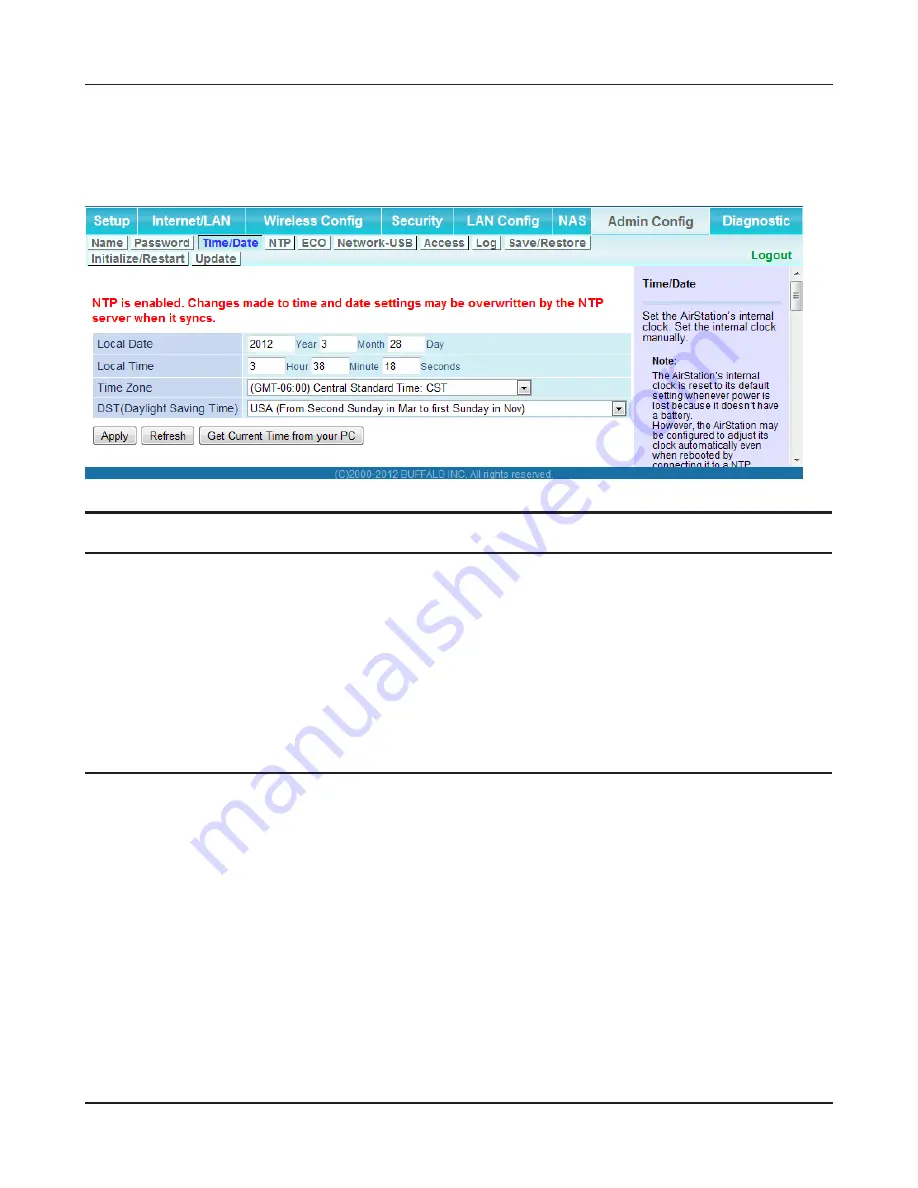 Buffalo WZR-D1800H User Manual Download Page 69