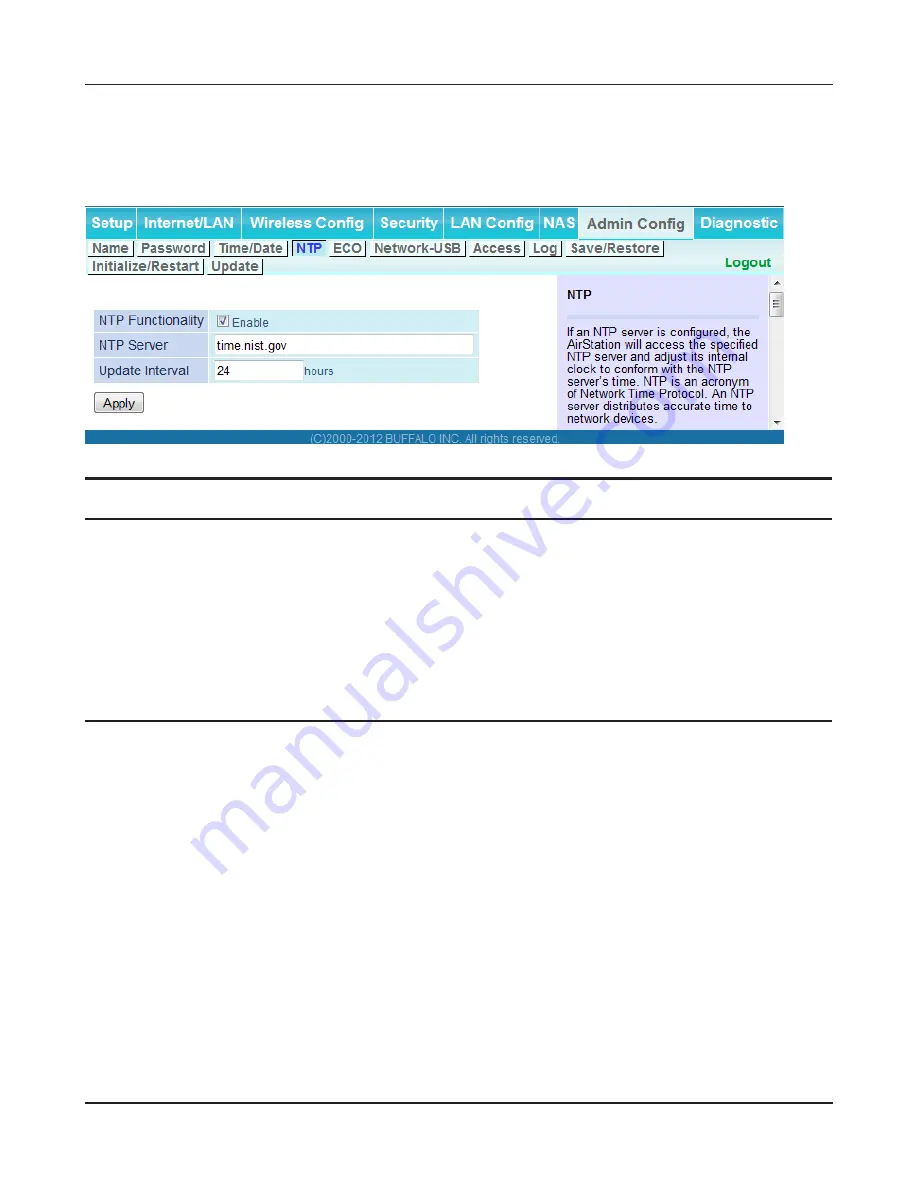 Buffalo WZR-D1800H User Manual Download Page 70