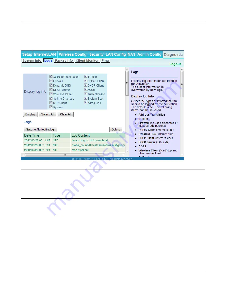 Buffalo WZR-D1800H User Manual Download Page 81