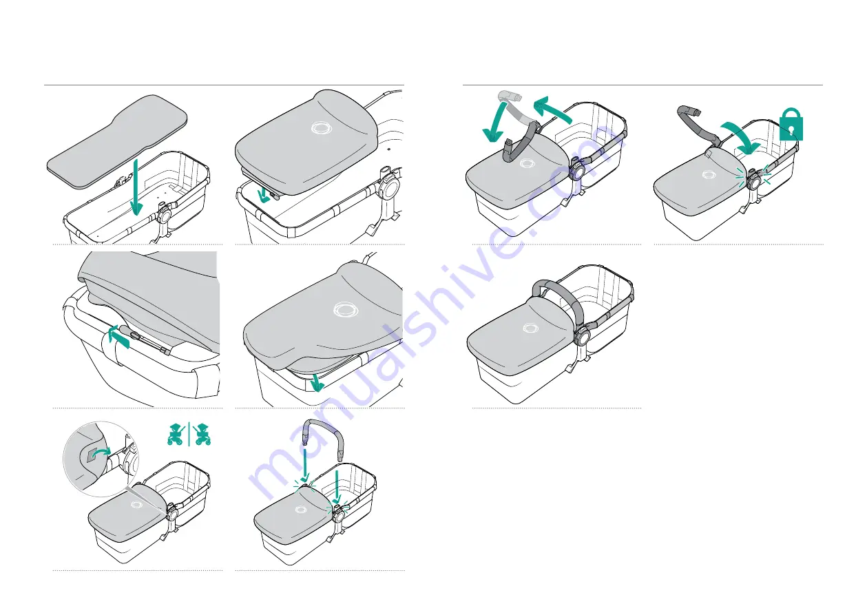 Bugaboo Donkey 5 Instructions Manual Download Page 12