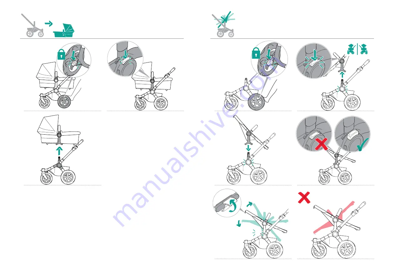 Bugaboo Donkey 5 Instructions Manual Download Page 20