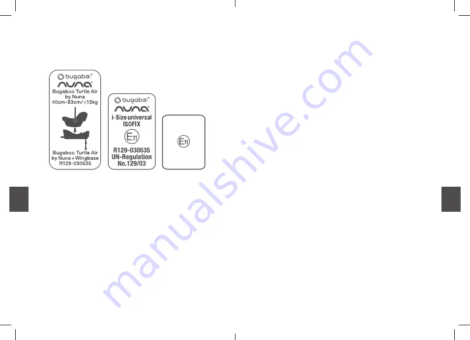Bugaboo Nuna Turtle Air Manual Download Page 196