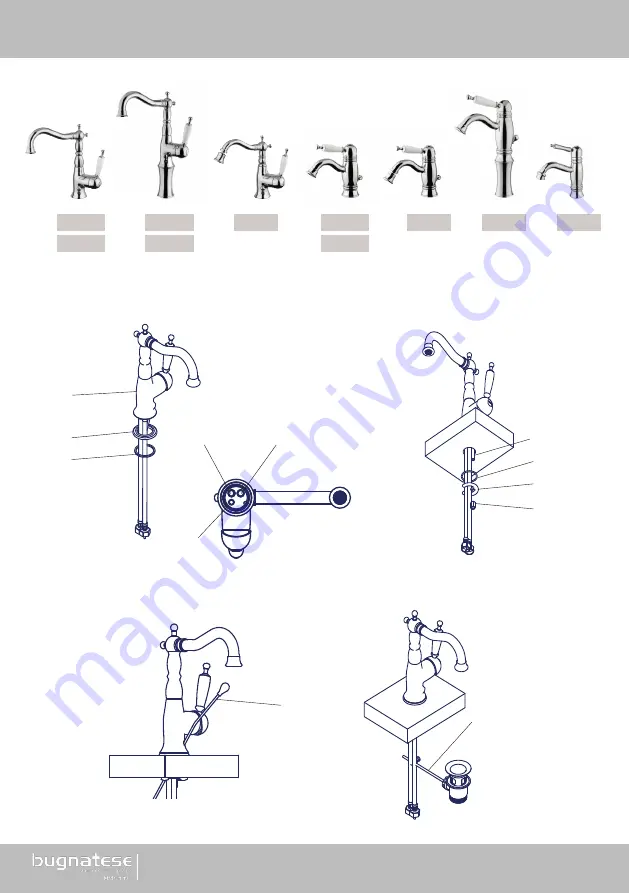 Bugnatese OXFORD 6313 Installation Manual Download Page 3