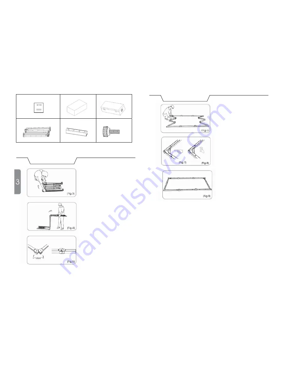 Buhl Easy Fold Portable Screen User Manual Download Page 3