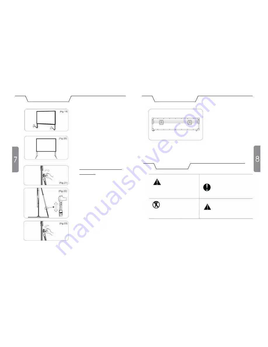 Buhl Easy Fold Portable Screen User Manual Download Page 5