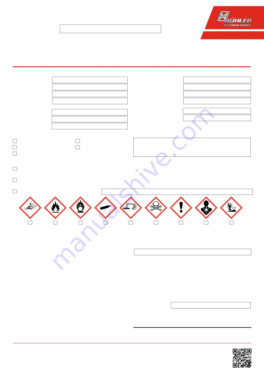 Bühler technologies 4496 Series Installation And Operation Instructions Manual Download Page 43