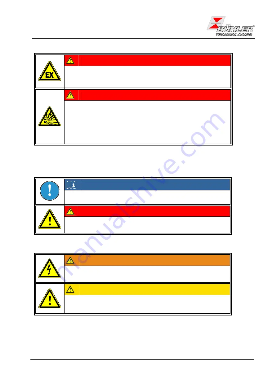 Bühler technologies GAS 222.31 AMEX Installation And Operation Instruction Manual Download Page 9