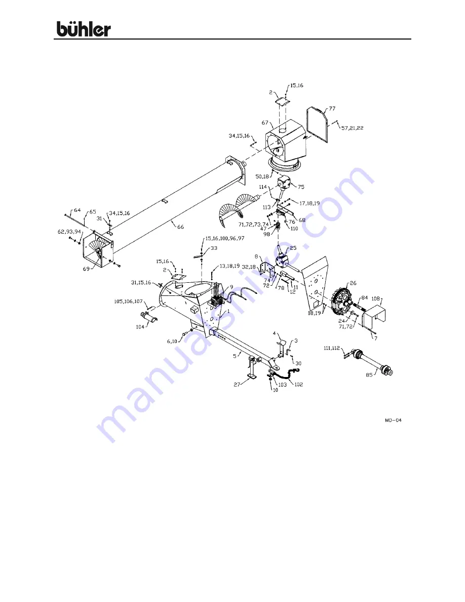 Buhler FK370 Operator And Parts Manual Download Page 38