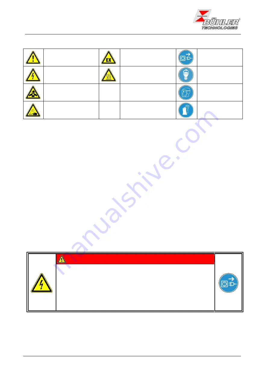 Buhler GAS 222 Series Installation And Operation Instruction Manual Download Page 20