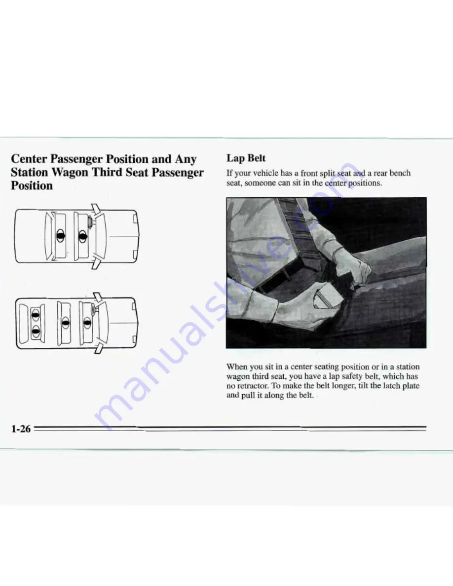 Buick 1995 Roadmaster Manual Download Page 38