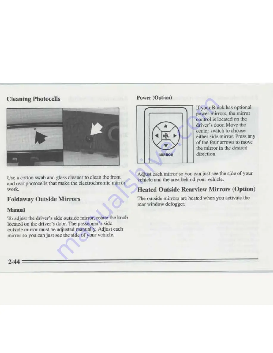 Buick 1995 Roadmaster Manual Download Page 102