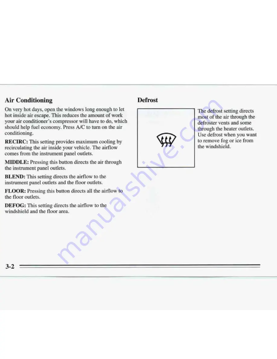 Buick 1995 Roadmaster Manual Download Page 126