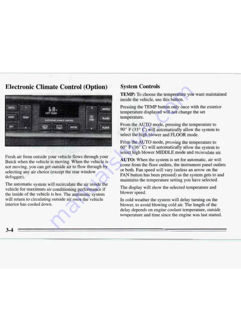 Buick 1995 Roadmaster Manual Download Page 128