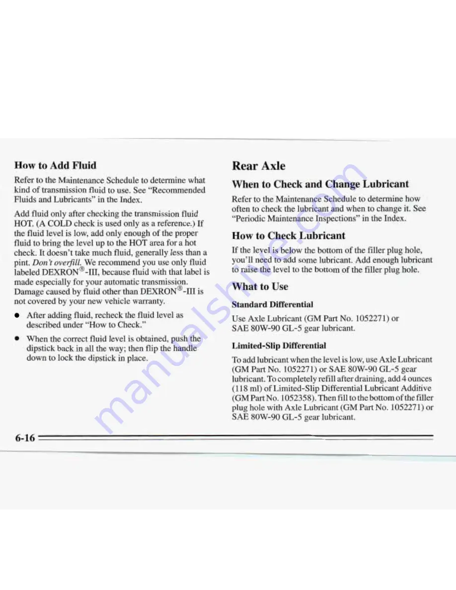 Buick 1995 Roadmaster Manual Download Page 232