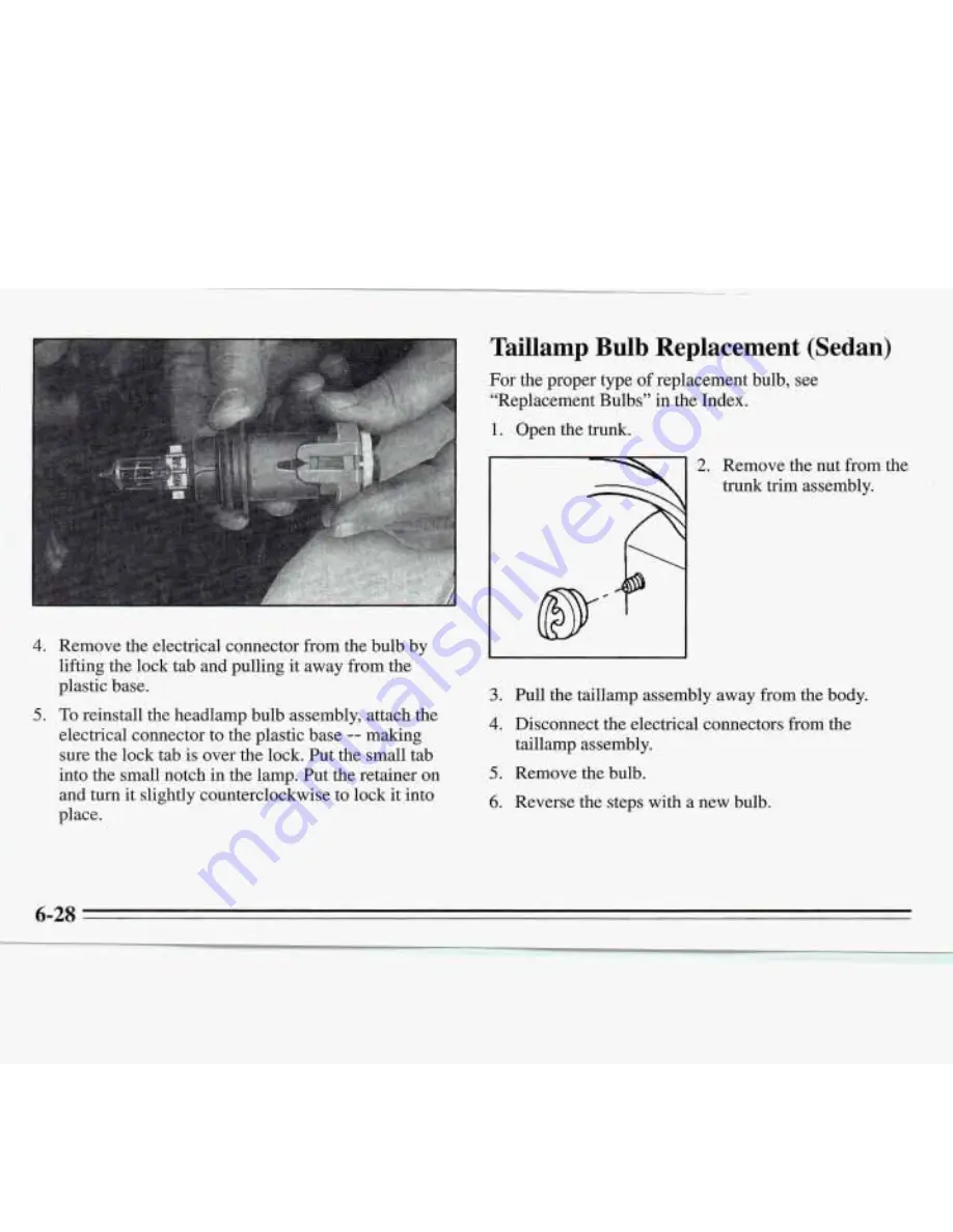 Buick 1995 Roadmaster Manual Download Page 244