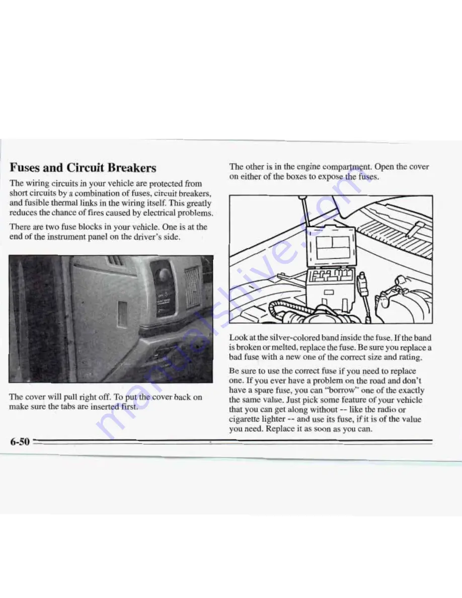 Buick 1995 Roadmaster Manual Download Page 266