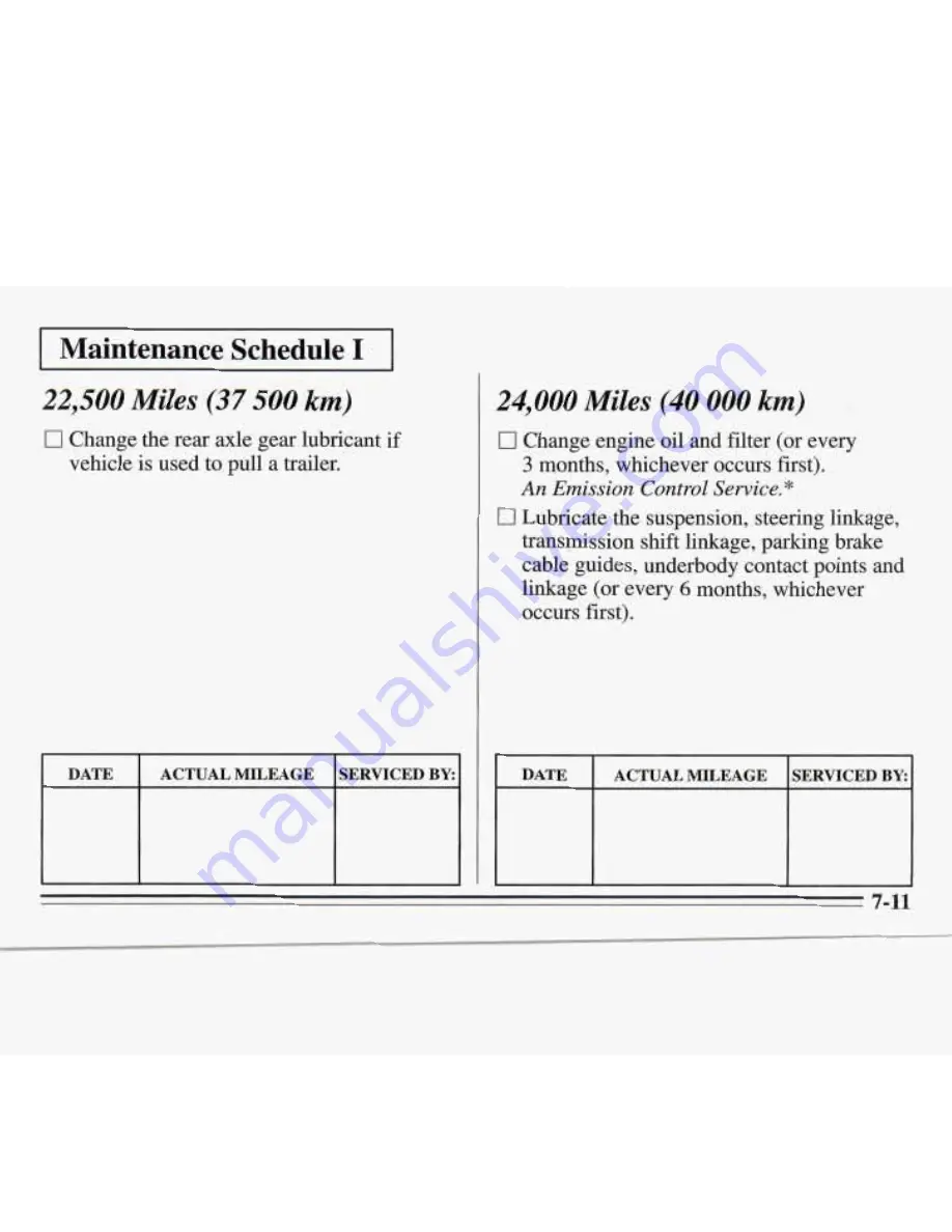 Buick 1995 Roadmaster Manual Download Page 285