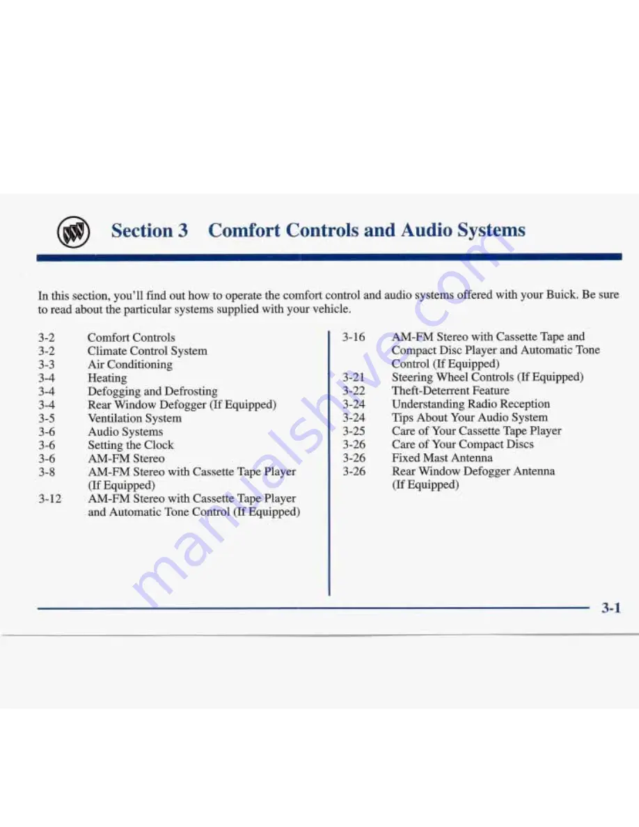 Buick 1997 Skylark Owner'S Manual Download Page 130