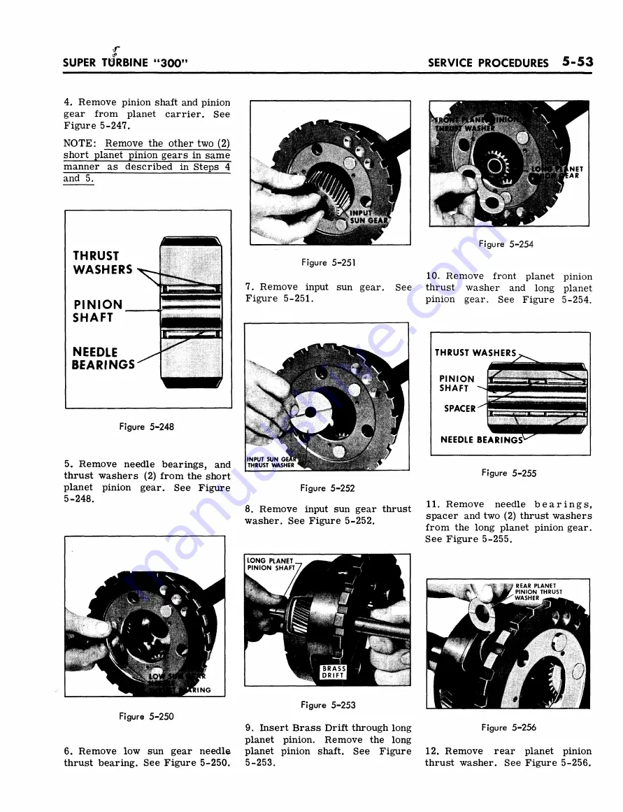 Buick Electra 225 1965 Service Manual Download Page 267