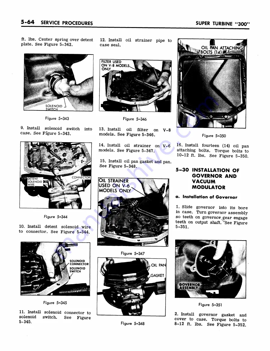 Buick Electra 225 1965 Service Manual Download Page 278