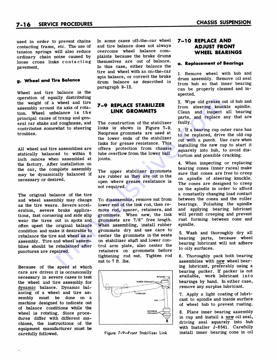 Buick Electra 225 1965 Service Manual Download Page 443