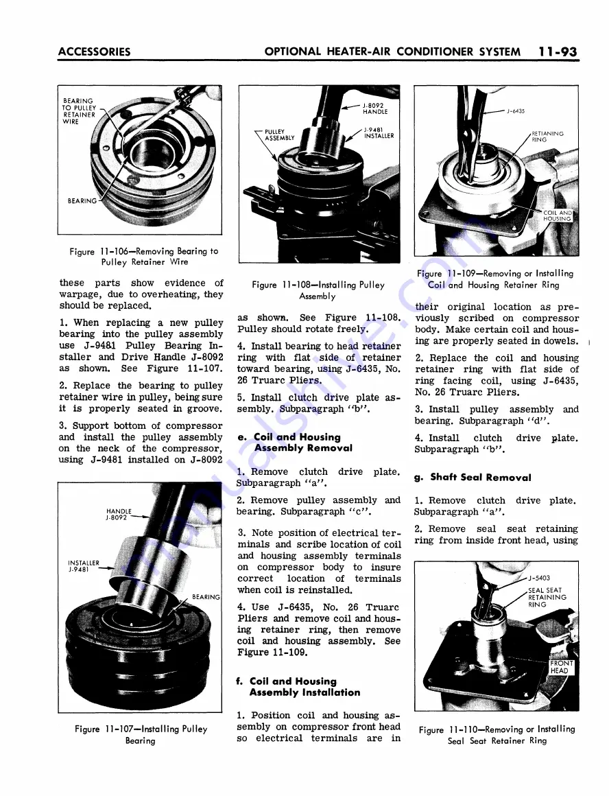 Buick Electra 225 1965 Service Manual Download Page 826