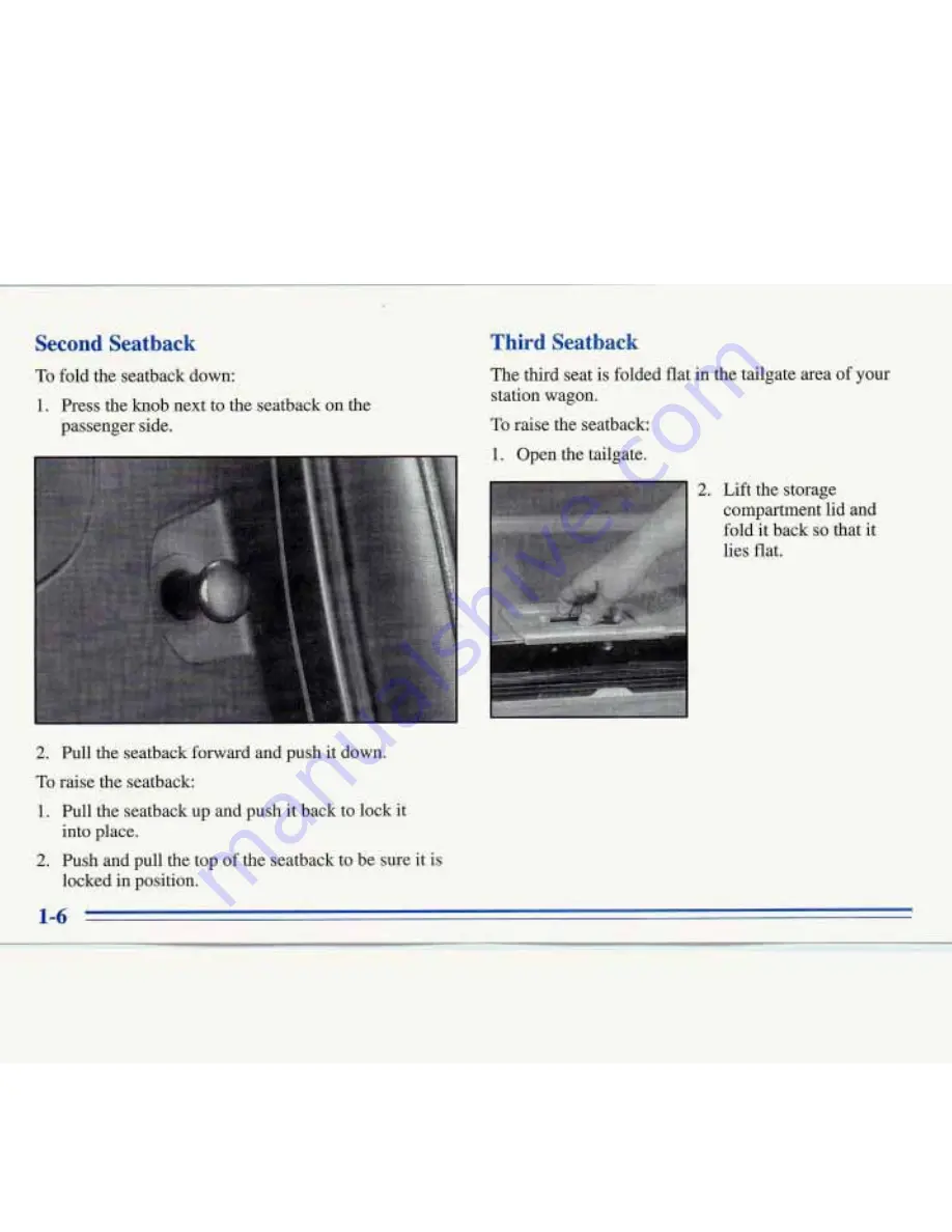 Buick ROADMASTER 1996 Manual Download Page 20