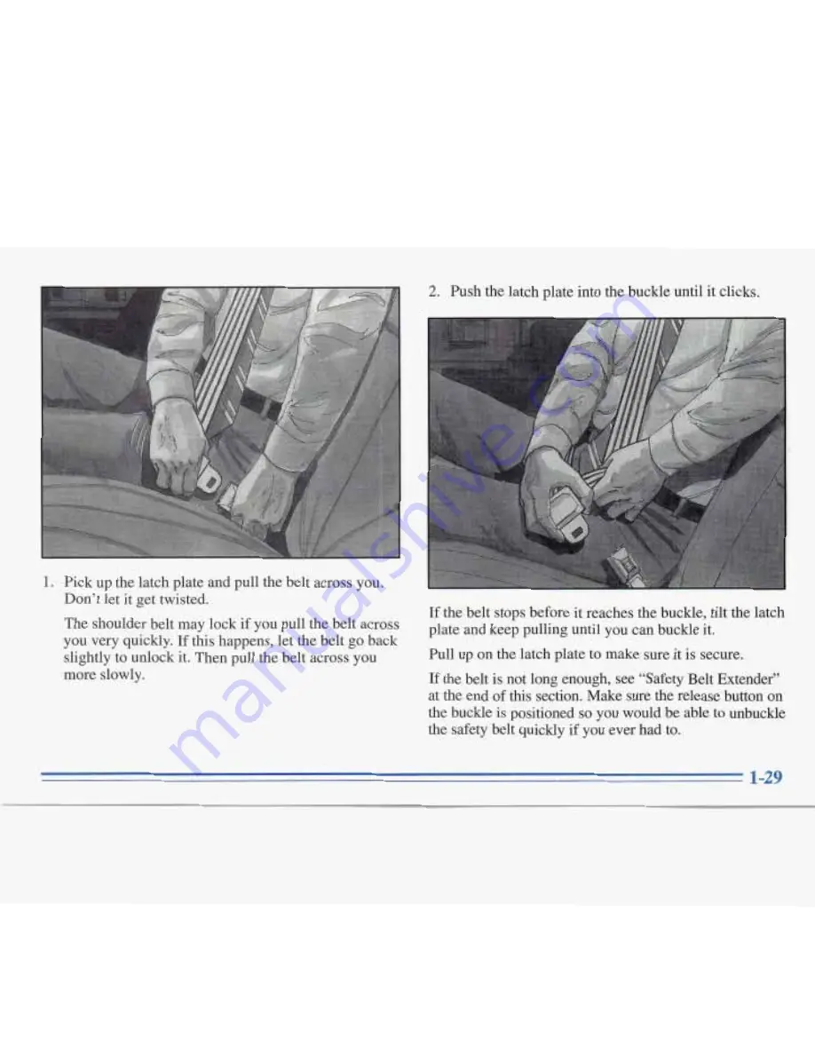 Buick ROADMASTER 1996 Manual Download Page 43