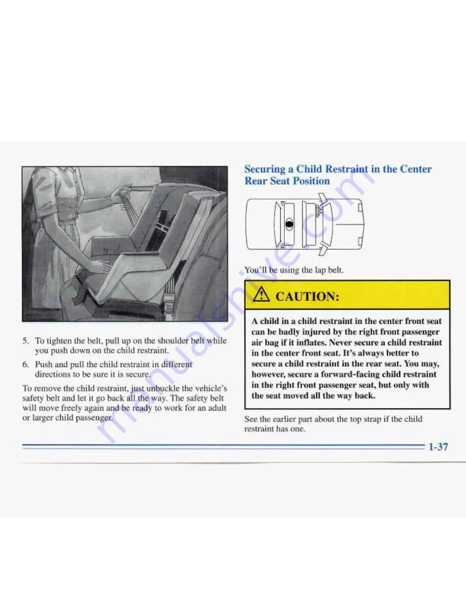 Buick ROADMASTER 1996 Manual Download Page 51