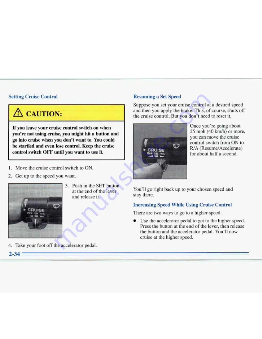 Buick ROADMASTER 1996 Manual Download Page 94