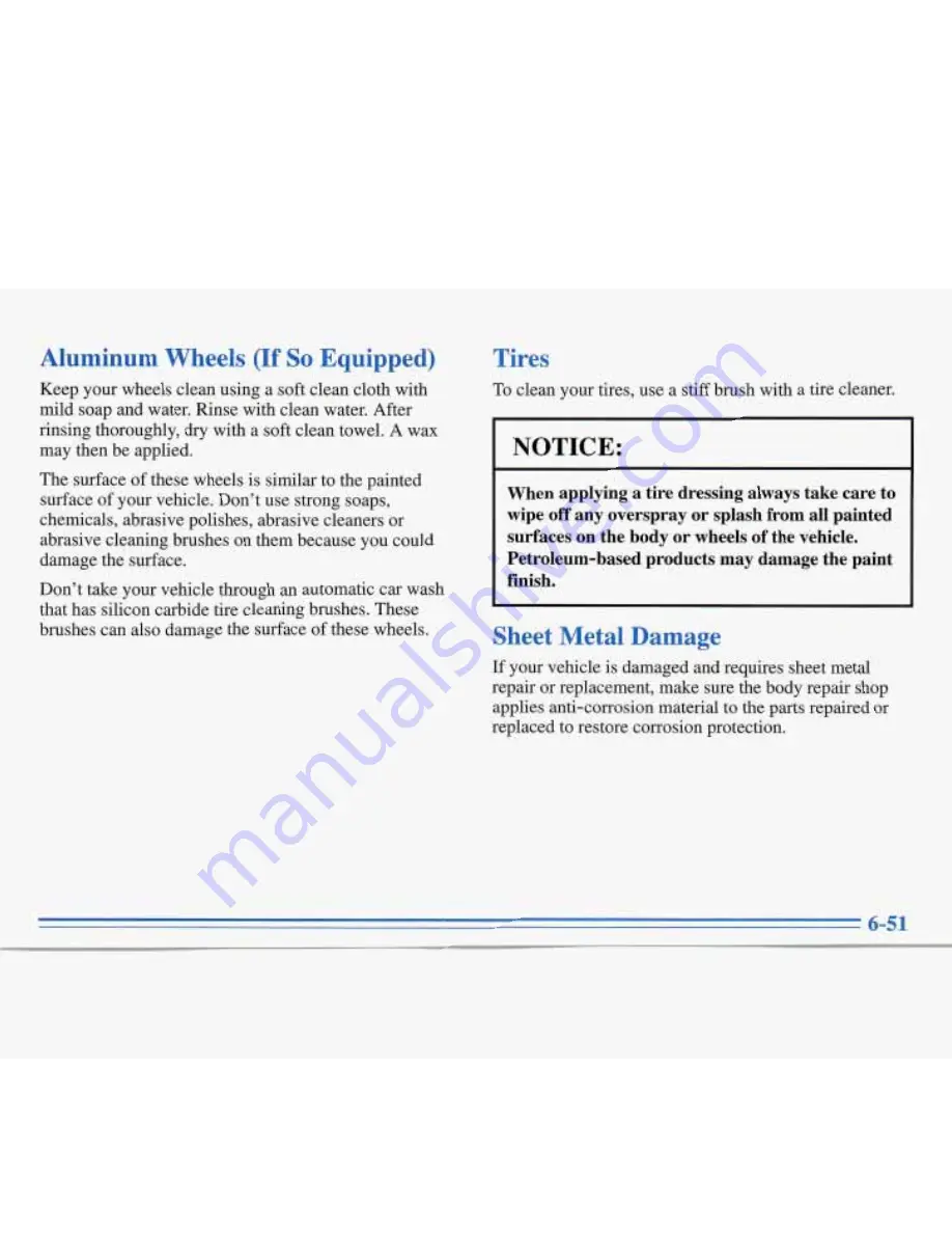 Buick ROADMASTER 1996 Manual Download Page 273