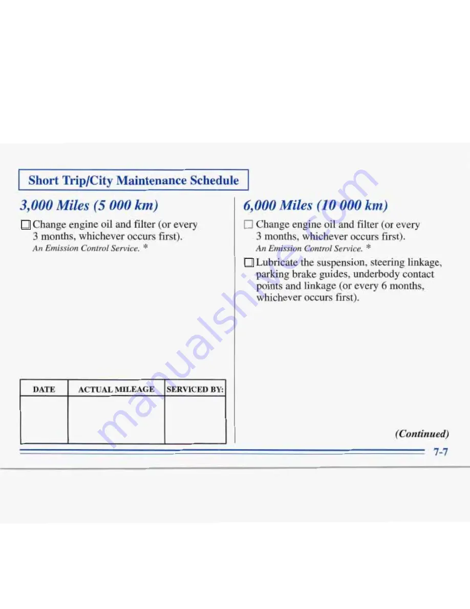 Buick ROADMASTER 1996 Manual Download Page 293