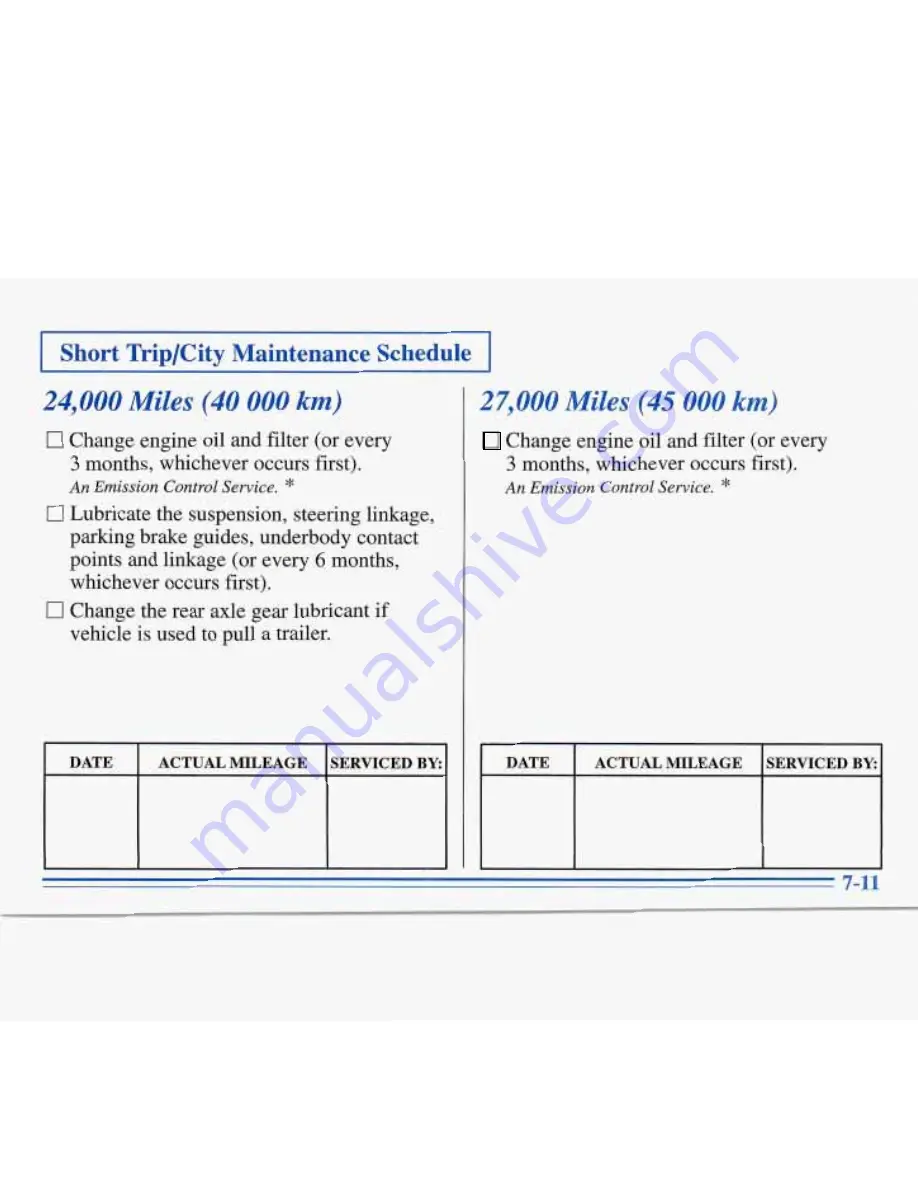 Buick ROADMASTER 1996 Manual Download Page 297