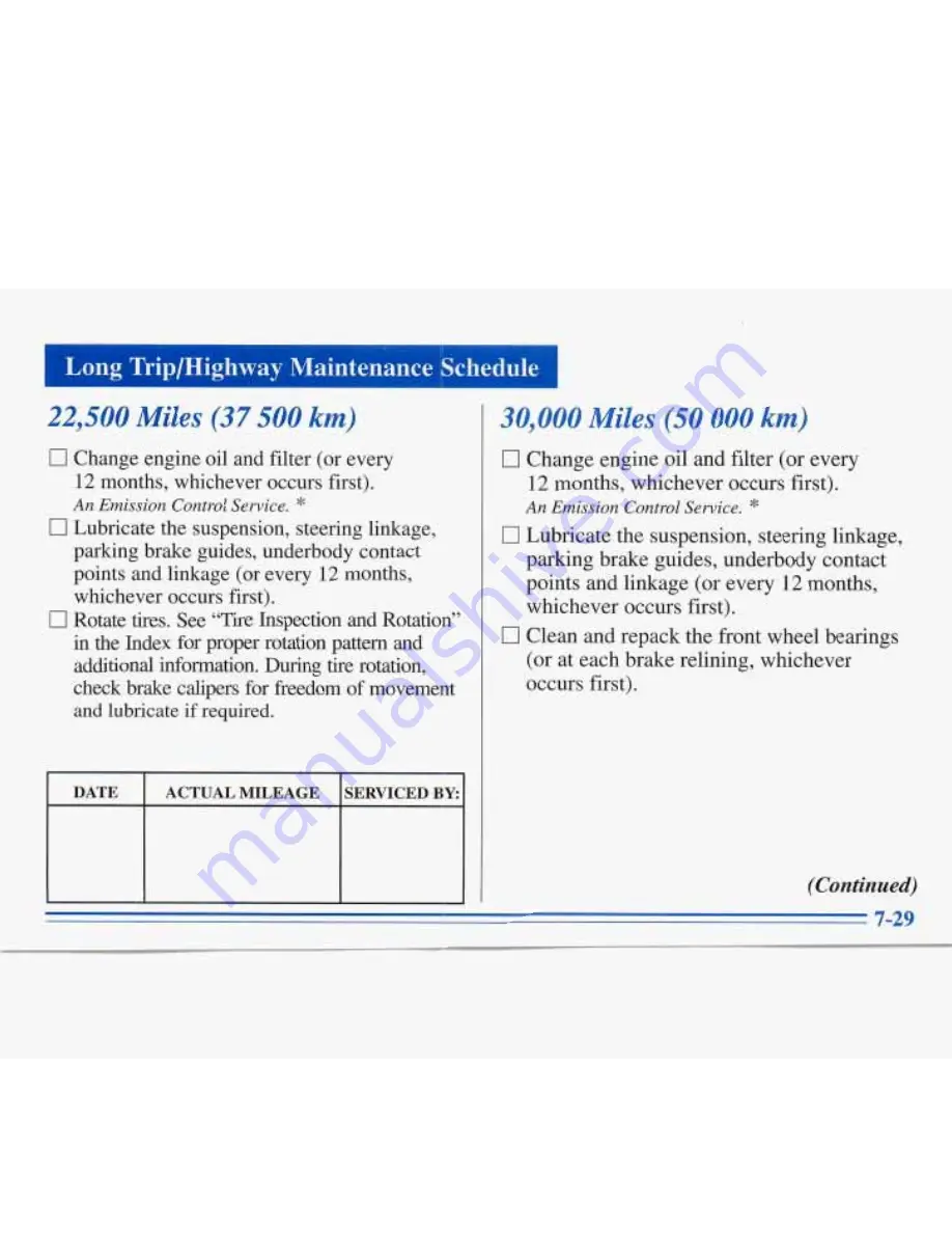 Buick ROADMASTER 1996 Manual Download Page 315