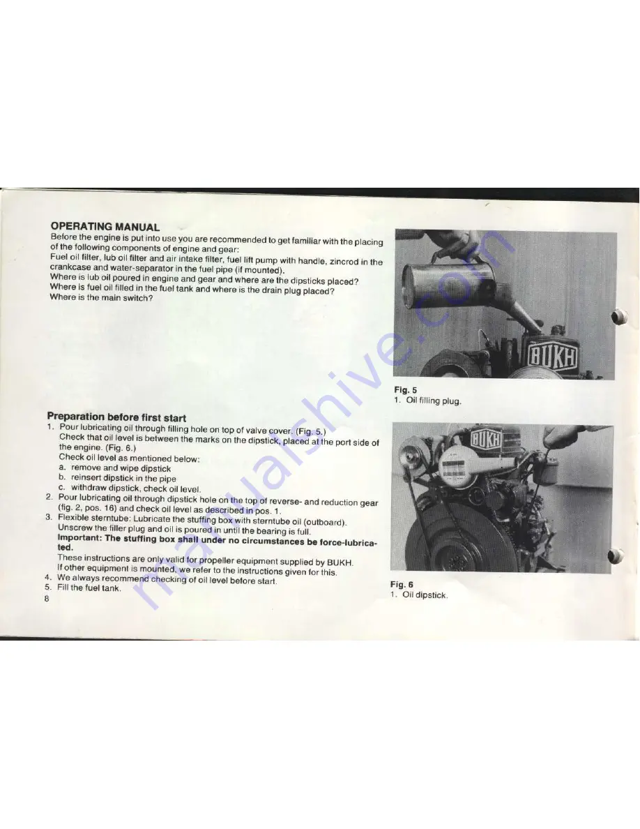 Bukh DV 10 M Owner'S Handbook Manual Download Page 9