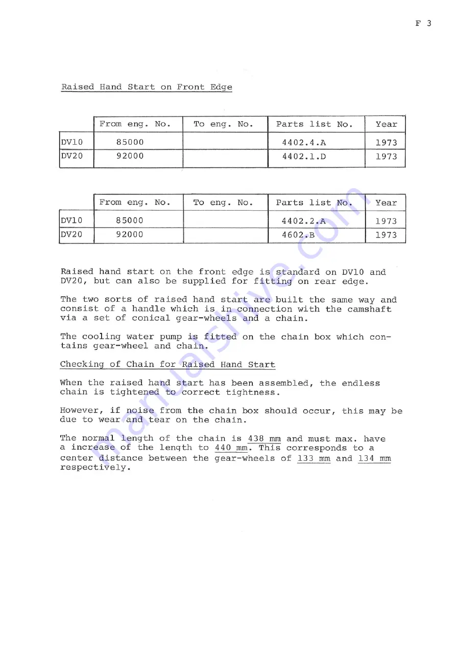 Bukh DV10 Workshop Manual Download Page 71