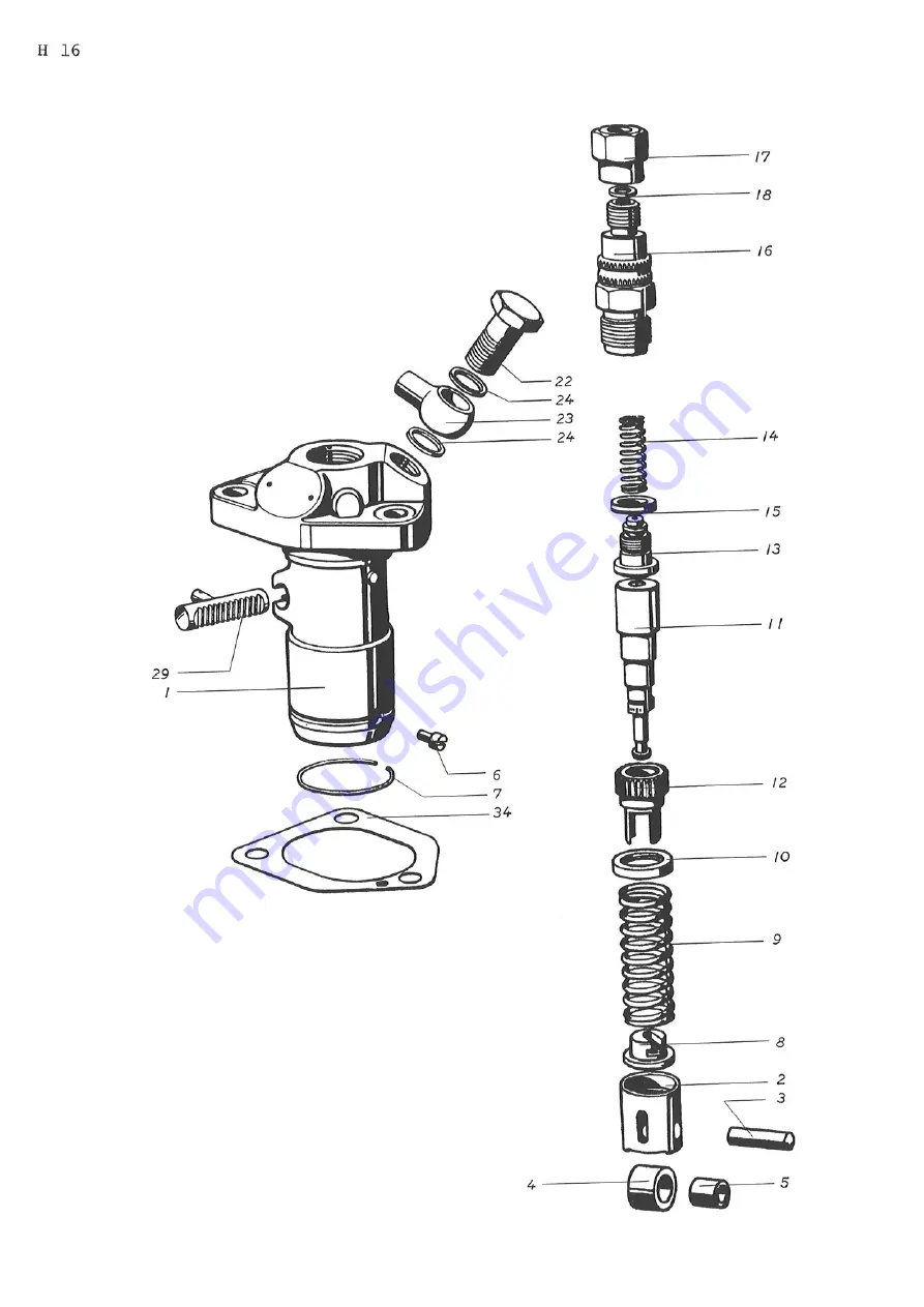 Bukh DV10 Workshop Manual Download Page 108