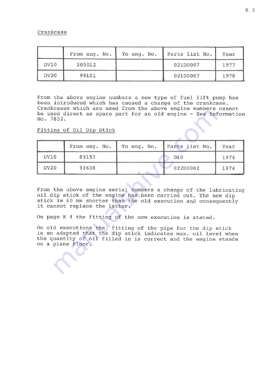 Bukh DV10 Workshop Manual Download Page 143