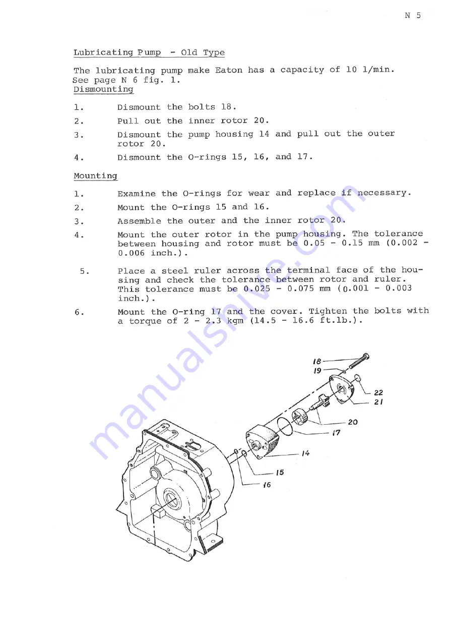 Bukh DV10 Workshop Manual Download Page 165