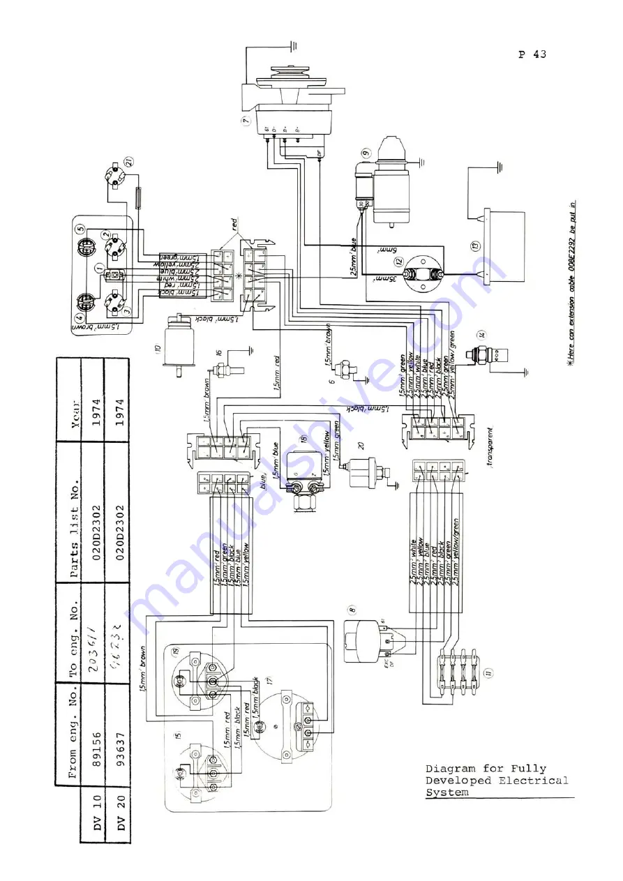 Bukh DV10 Workshop Manual Download Page 227