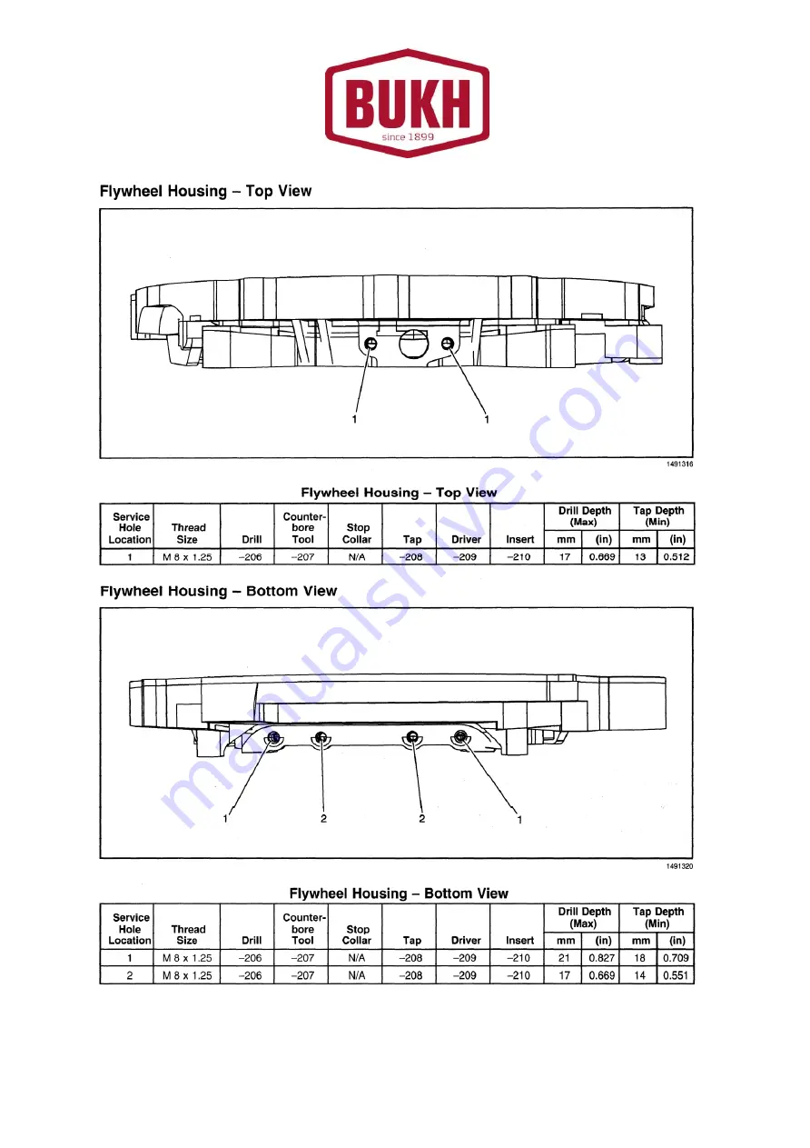 Bukh V8 Series Owner'S Manual Download Page 48