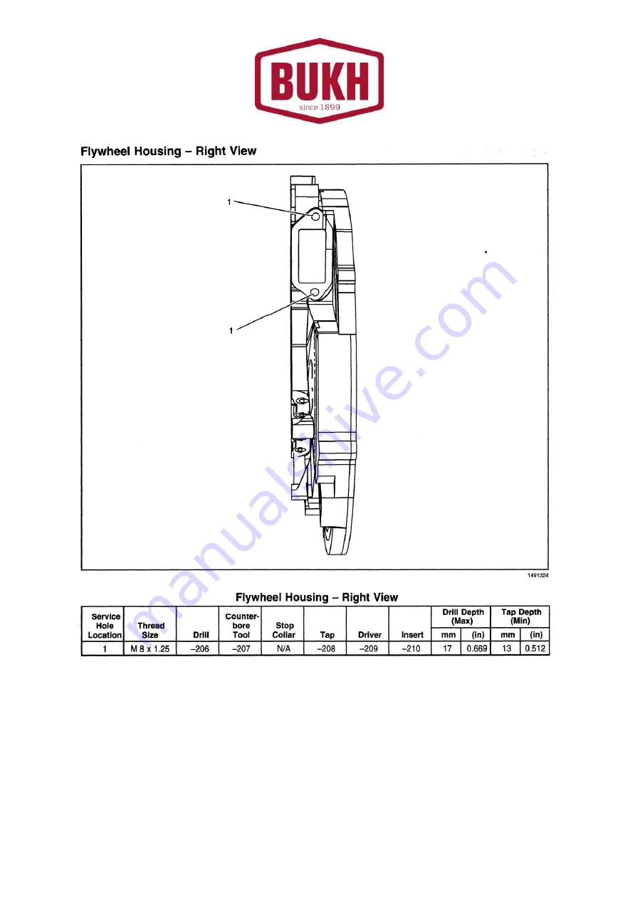 Bukh V8 Series Owner'S Manual Download Page 49