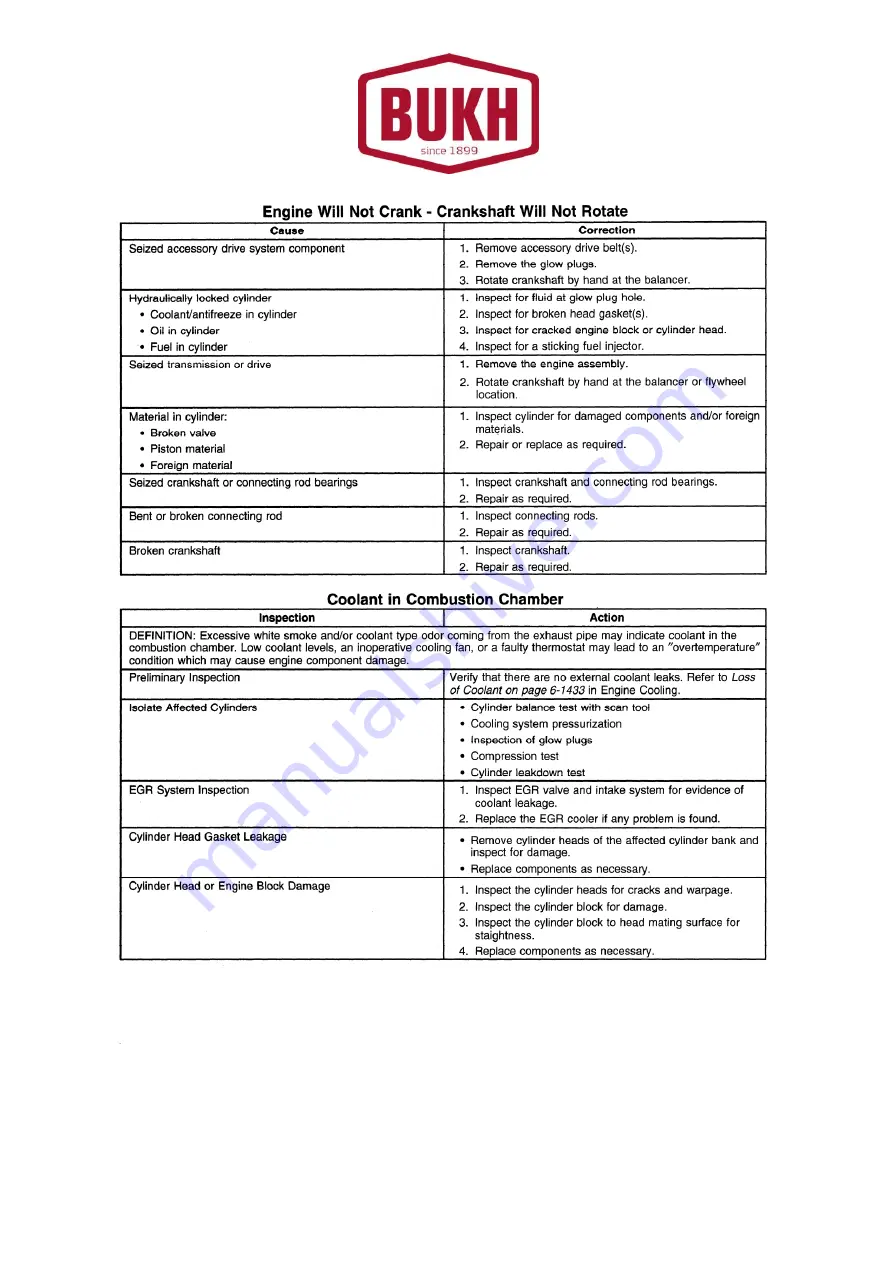 Bukh V8 Series Owner'S Manual Download Page 69