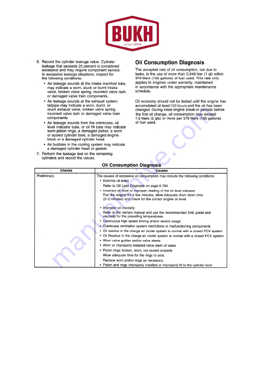 Bukh V8 Series Owner'S Manual Download Page 73