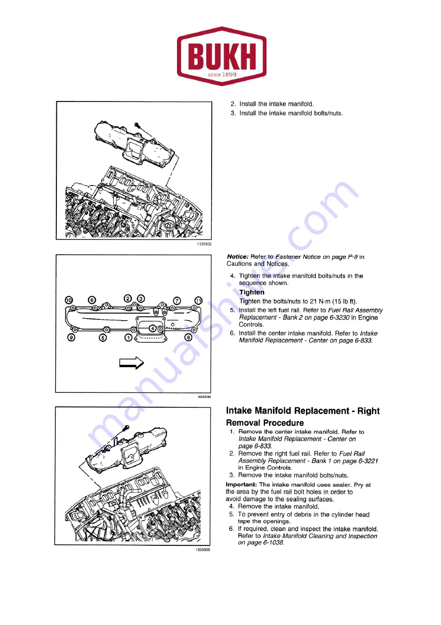 Bukh V8 Series Owner'S Manual Download Page 99